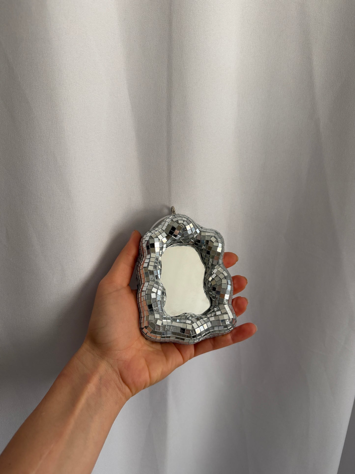 Disco mirror ornaments by Lina Shamoon (modern)