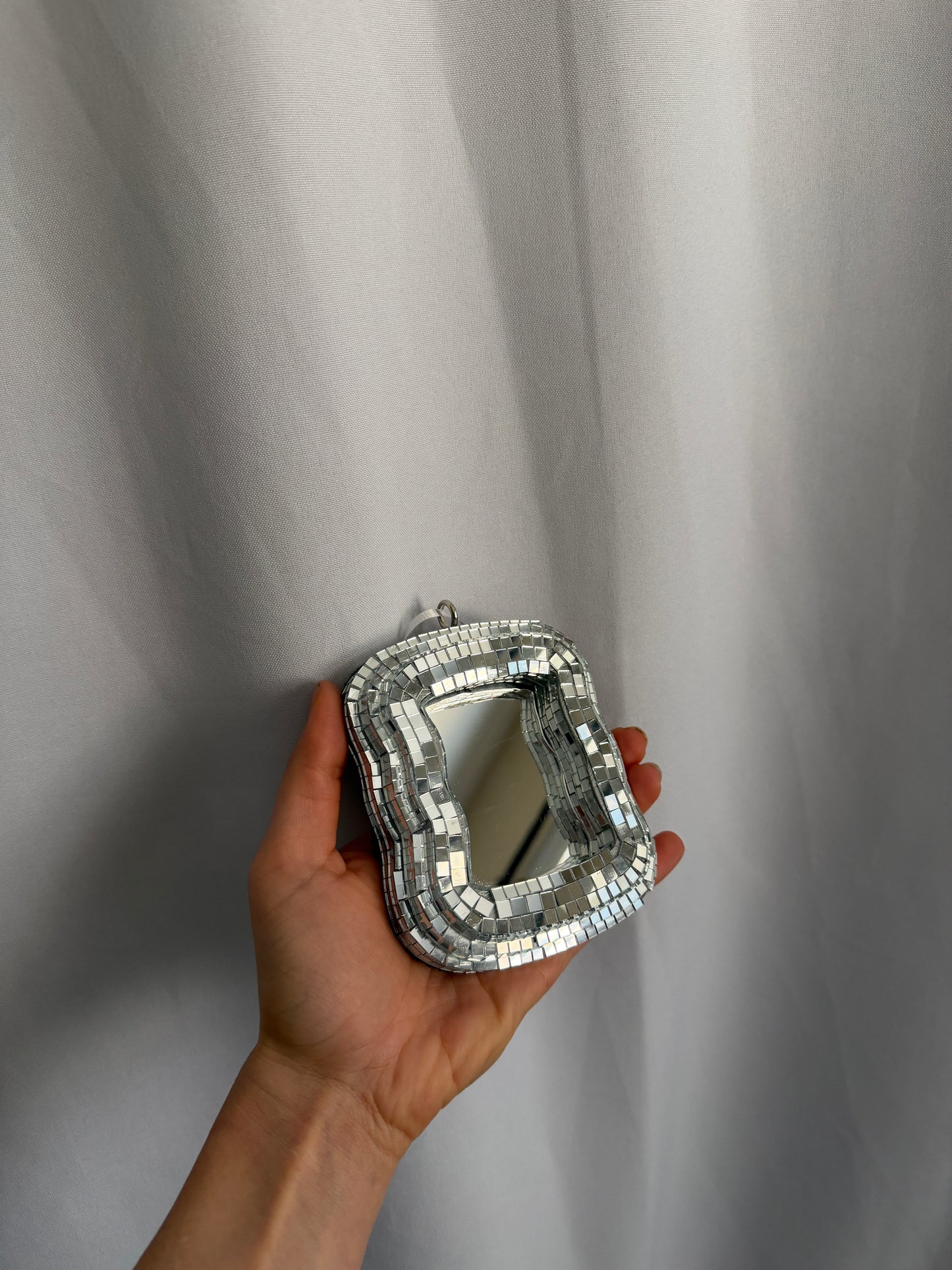 Disco mirror ornaments by Lina Shamoon (modern)