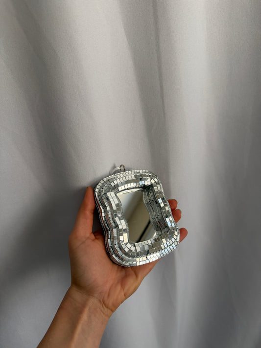 Disco mirror ornaments by Lina Shamoon (modern)