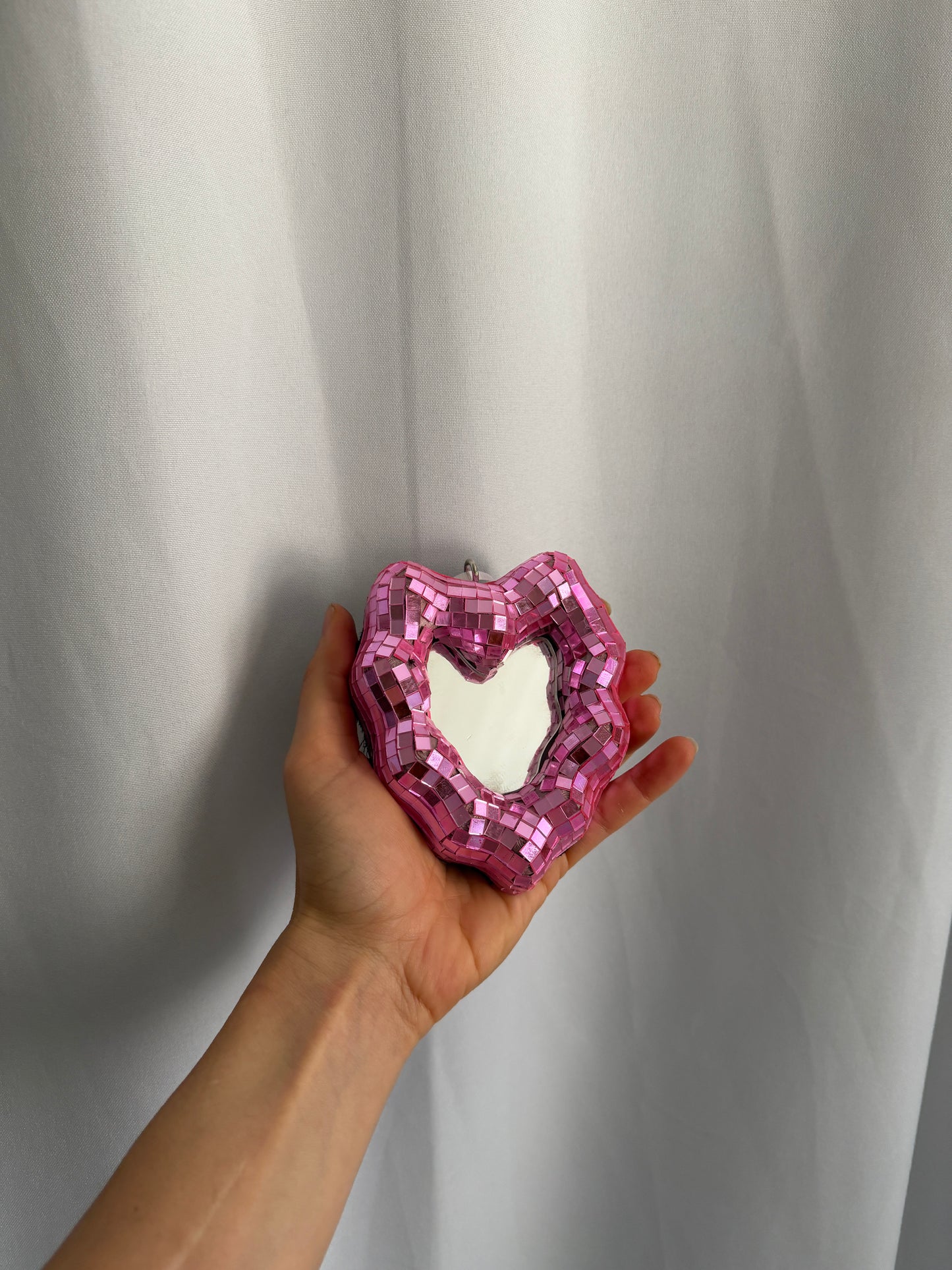 Disco mirror ornaments by Lina Shamoon (modern)