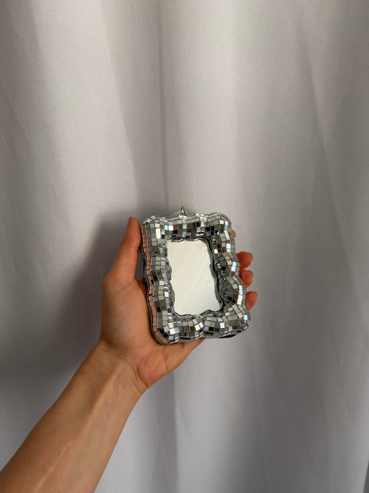 Disco mirror ornaments by Lina Shamoon (deco)