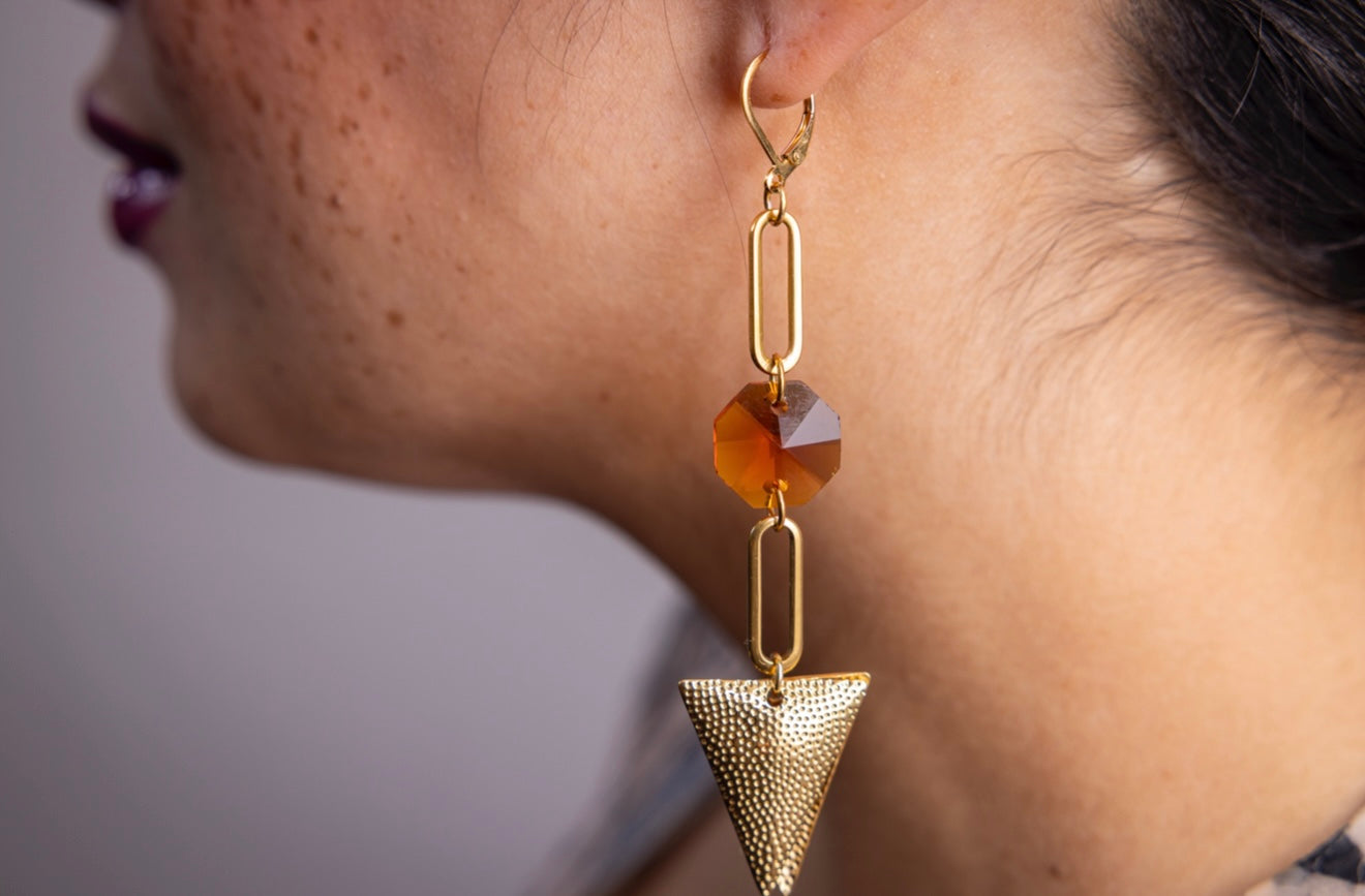 Earrings #2: Handmade Glass Jewelry by Lui & Lui