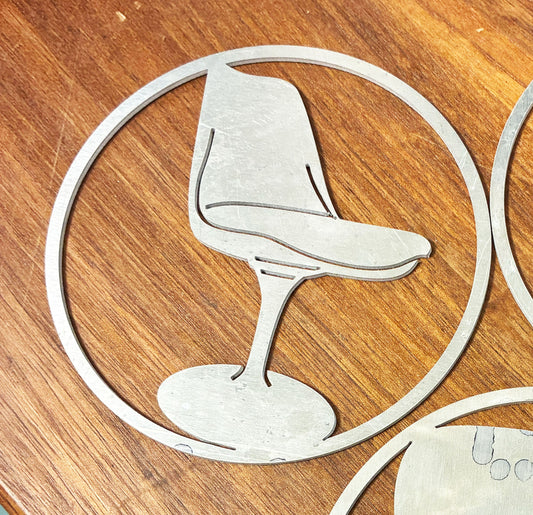 Mid-Century Miniatures Ornament Collection by CARD